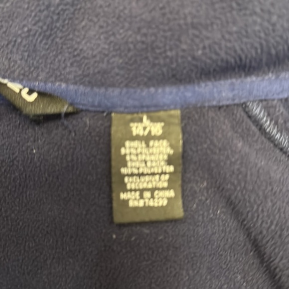 Snozu Boys Blue Jacket with Fleece Lining - Picture 6 of 7